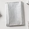 כיסוי לדרכון - כסוף-1