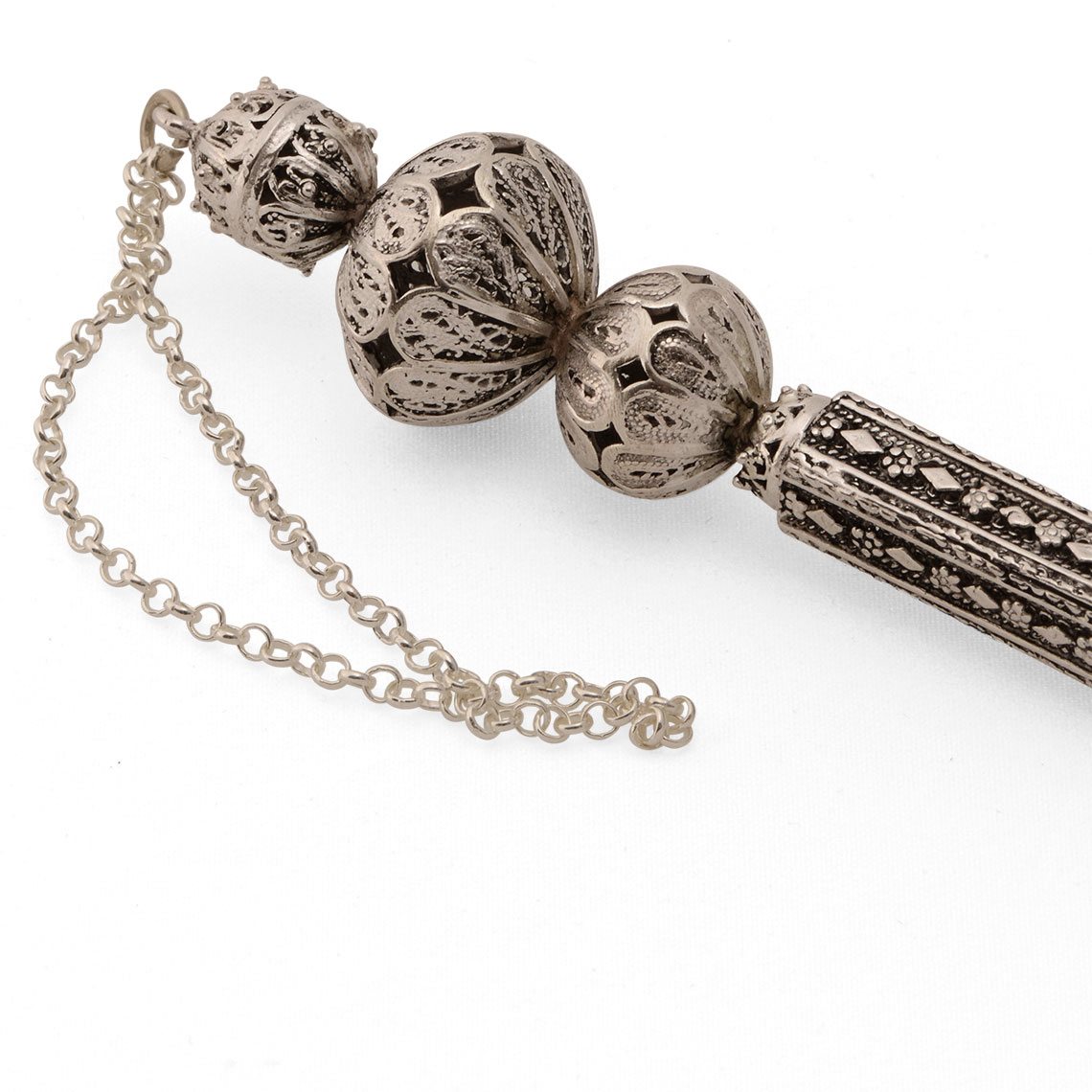 Silver Torah Yad (Hand) - Silver Torah Pointer-3