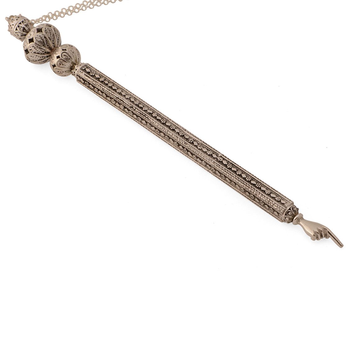 Silver Torah Yad (Hand) - Silver Torah Pointer-2
