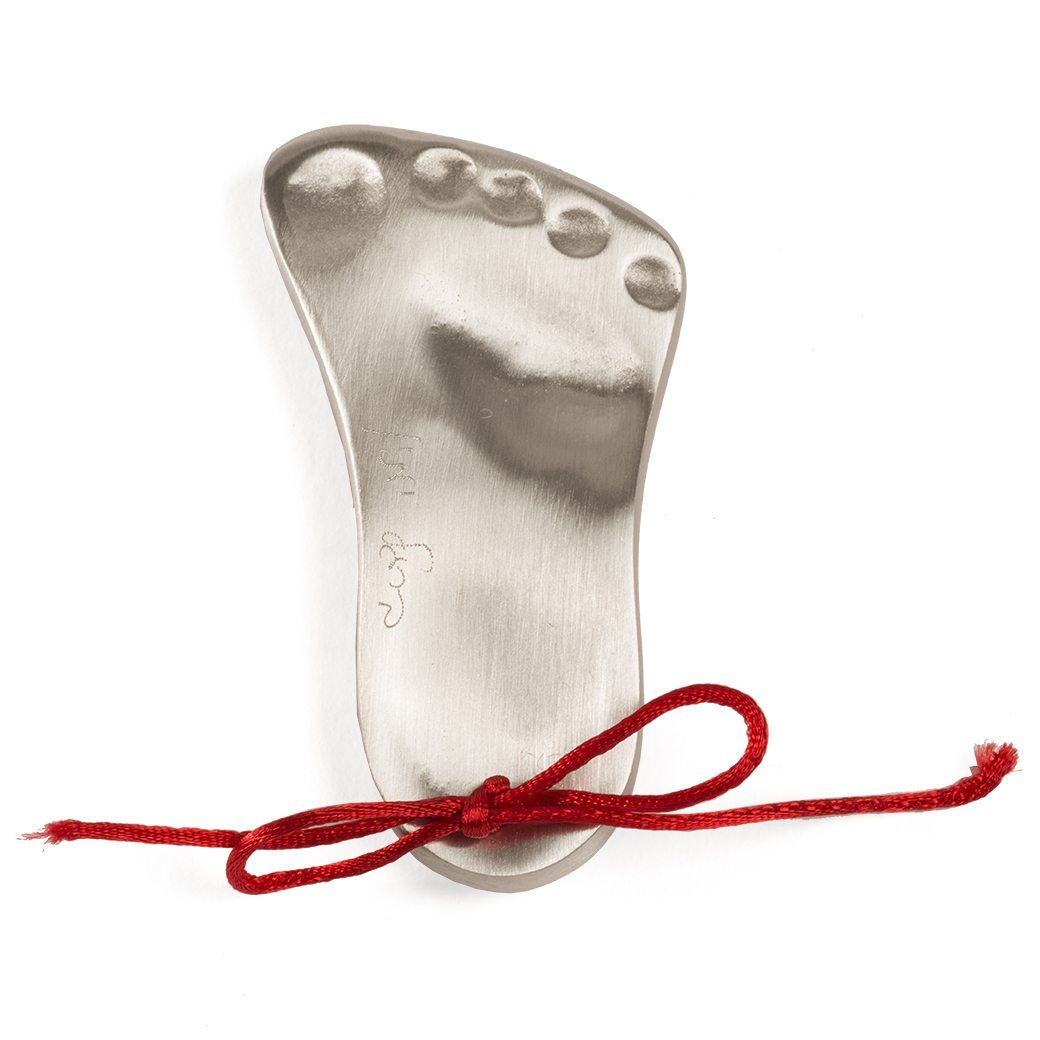 Right Foot with Red Ribbon
