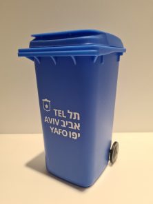 Tel Aviv Yafo – Blue Waste Container