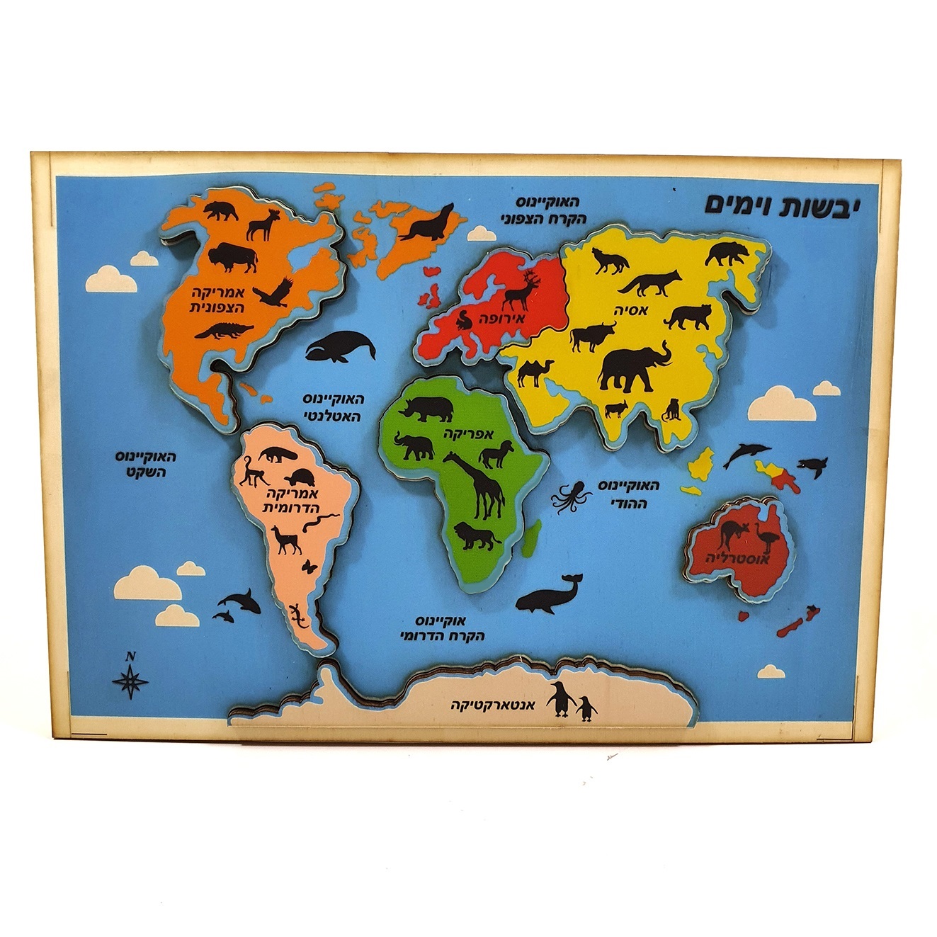 Continents & Oceans