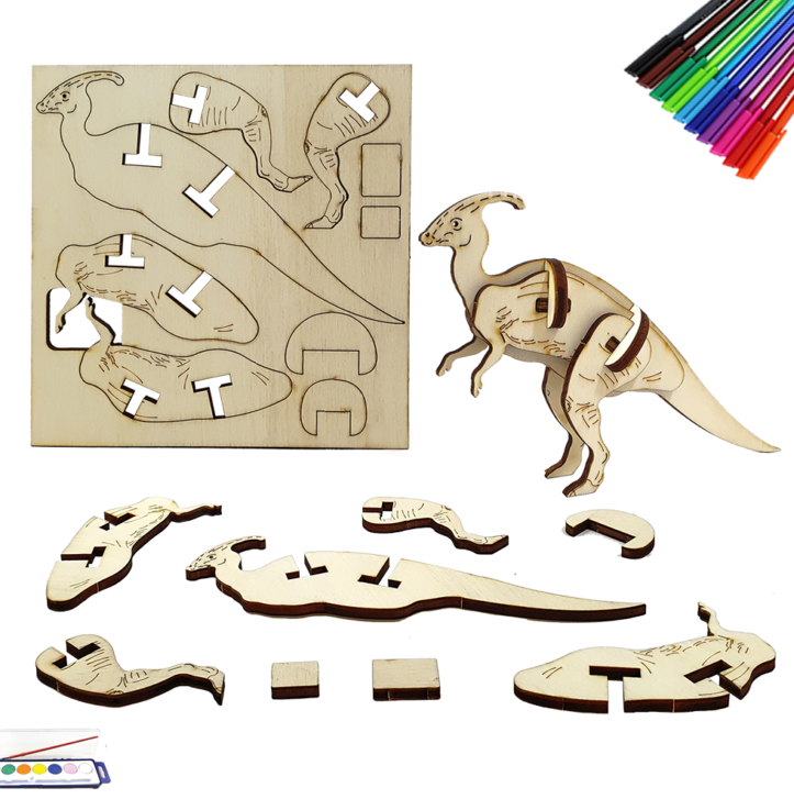 Parasaurolophus Dinosaur-2