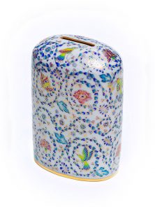 Tzedakah Box from the “Paradise” Collection