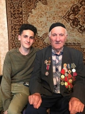 Частная школа Ор Авнер Ukraine, 2018 год, Встреча со старейшим членом Житомирской еврейской общины Геллером Вениамином Яковлевичем, г. Житомир, Украина