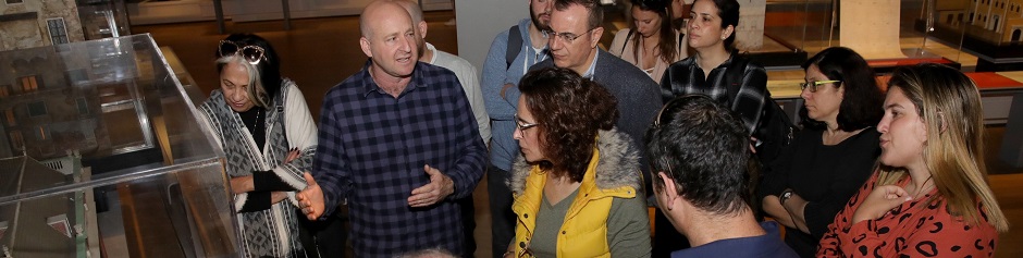 Management of Maccabi Israel Visited Beit Hatfutsot