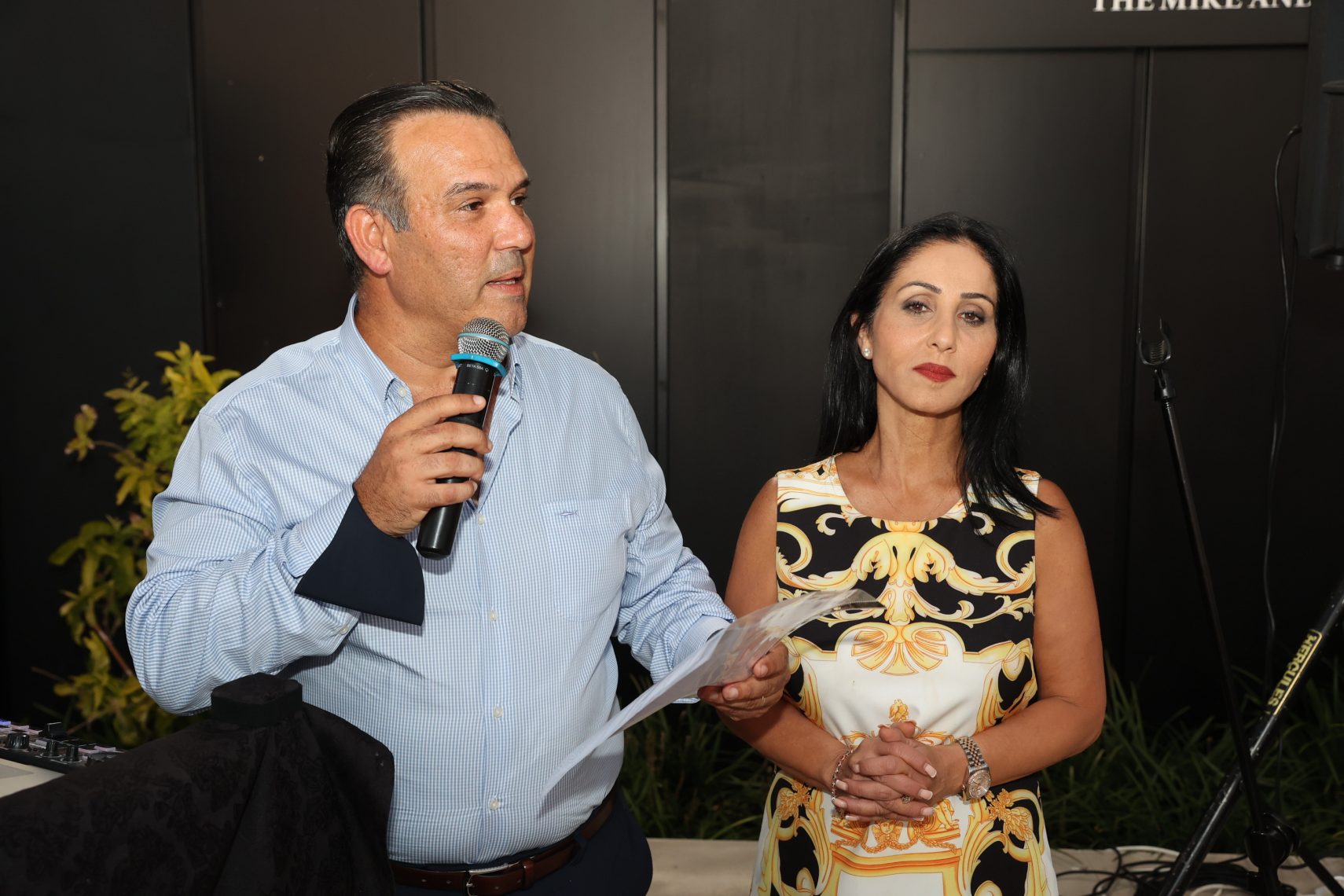 מוטי ורינת כוזהינוף, יו"ר אגודת ידידי אנו - מוזיאון העם היהודי 