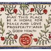 Bless this Place - Ceramic Plaque (English)-1