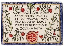 Bless this Place - Ceramic Plaque (English)