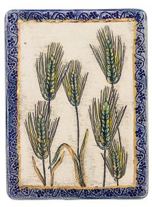 Barley - Seven Species Ceramic Plaque